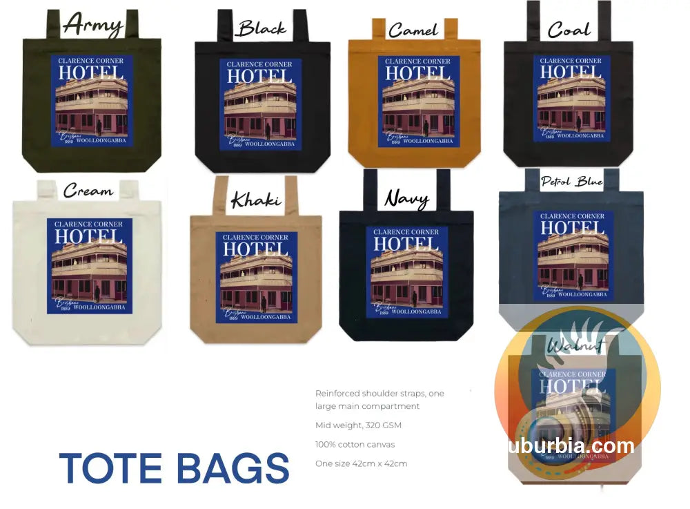 Clarence Corner Hotel: Woolloongabba - Tote - Navy - Physical good