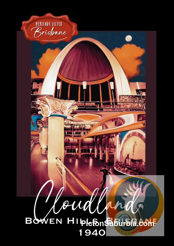 Cloudland: Bowen Hills - Postcard Pack / A6 or A5 Set of 5 - Physical good