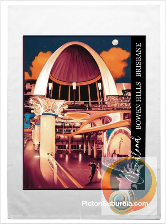 Bowen Hills Cloudlands: Tea Towel - Physical good