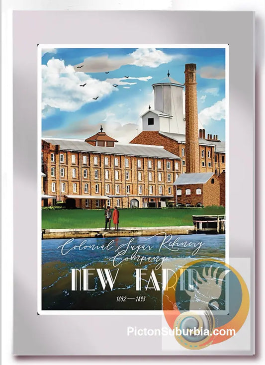 Colonial Sugar Refinery: New Farm - Tea Towel - Tea Towel