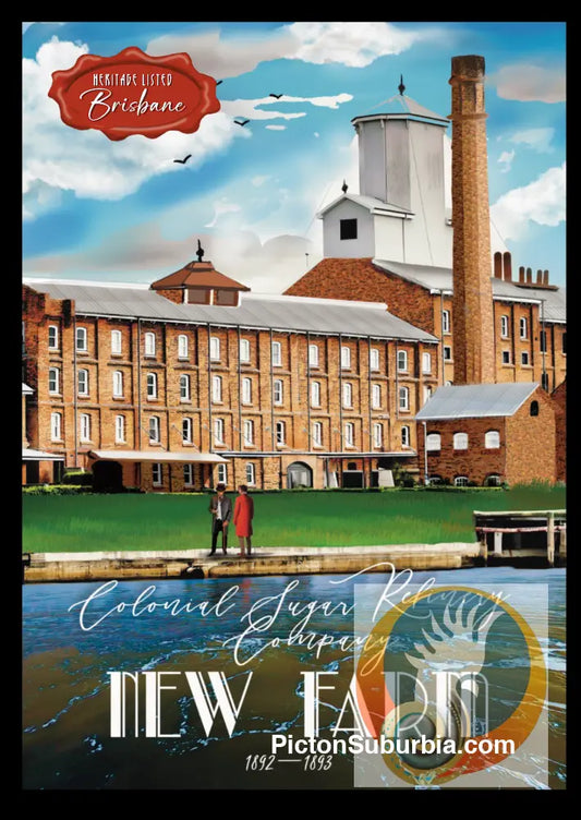 Colonial Sugar Refinery Postcard: (A6 Standard or A5 Larger Card / Set of 5) - A6 Standard - Postcard