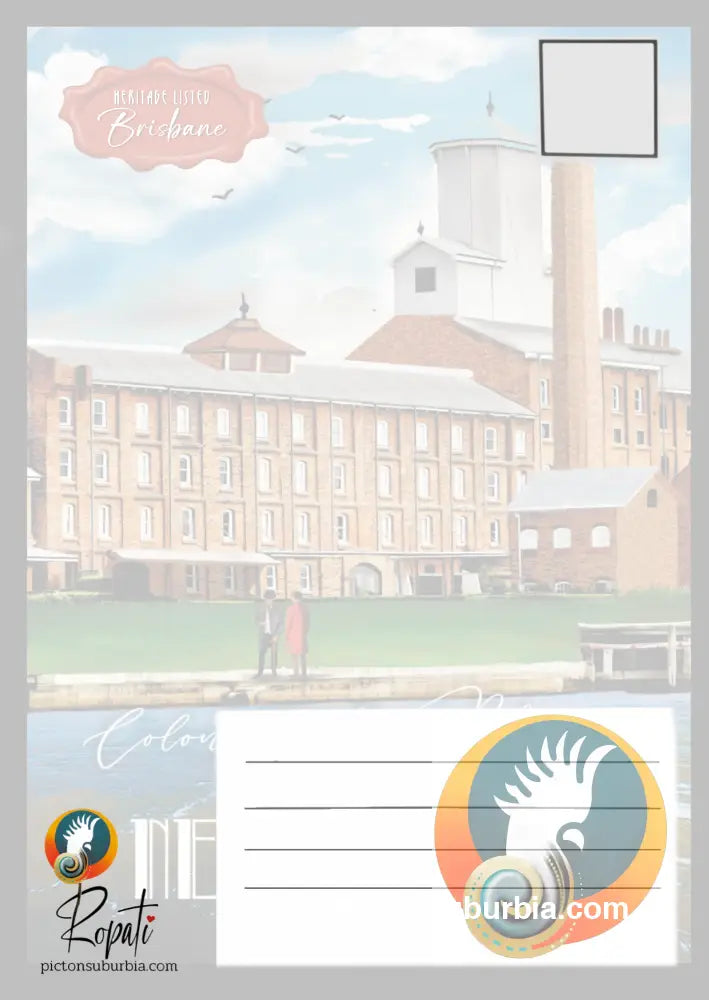 Colonial Sugar Refinery Postcard: (A6 Standard or A5 Larger Card / Set of 5) - Postcard