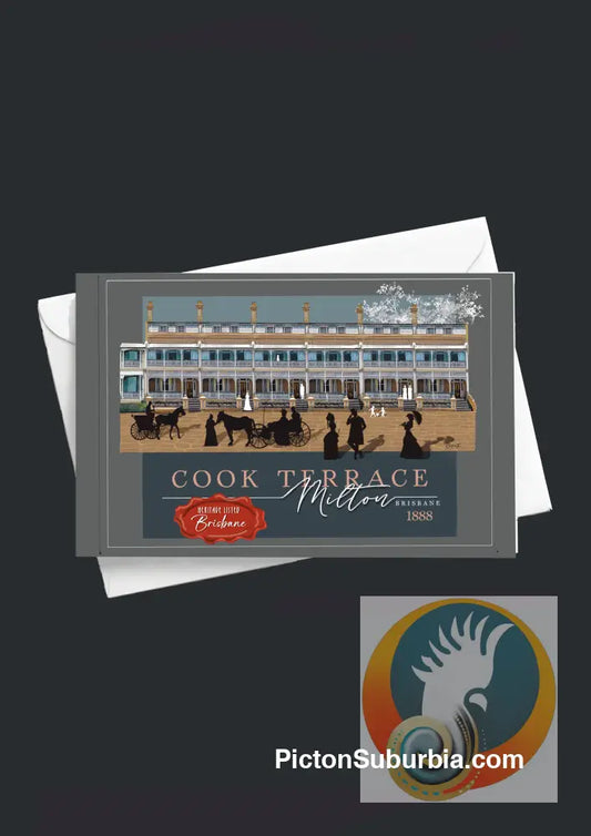 Cook Terrace - Greeting card Pack / Set of 5 - greeting Card