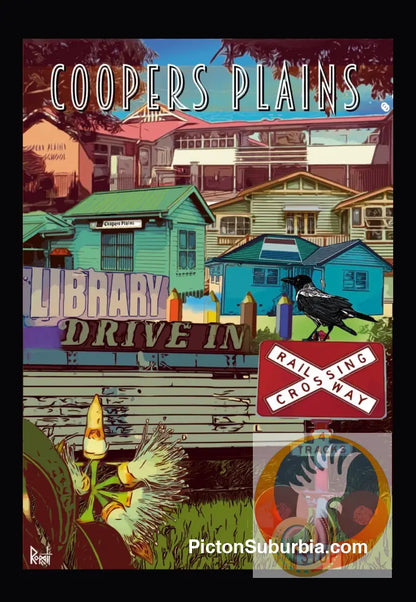 Coopers Plains- Greeting card Pack / Set of 5 - Physical good