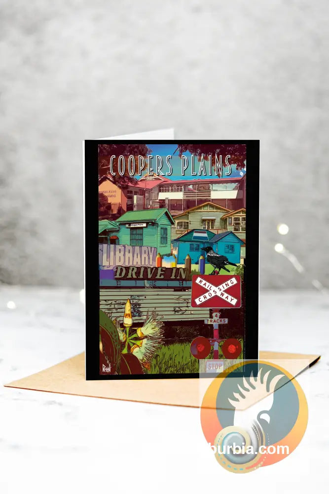 Coopers Plains- Greeting card Pack / Set of 5 - Physical good