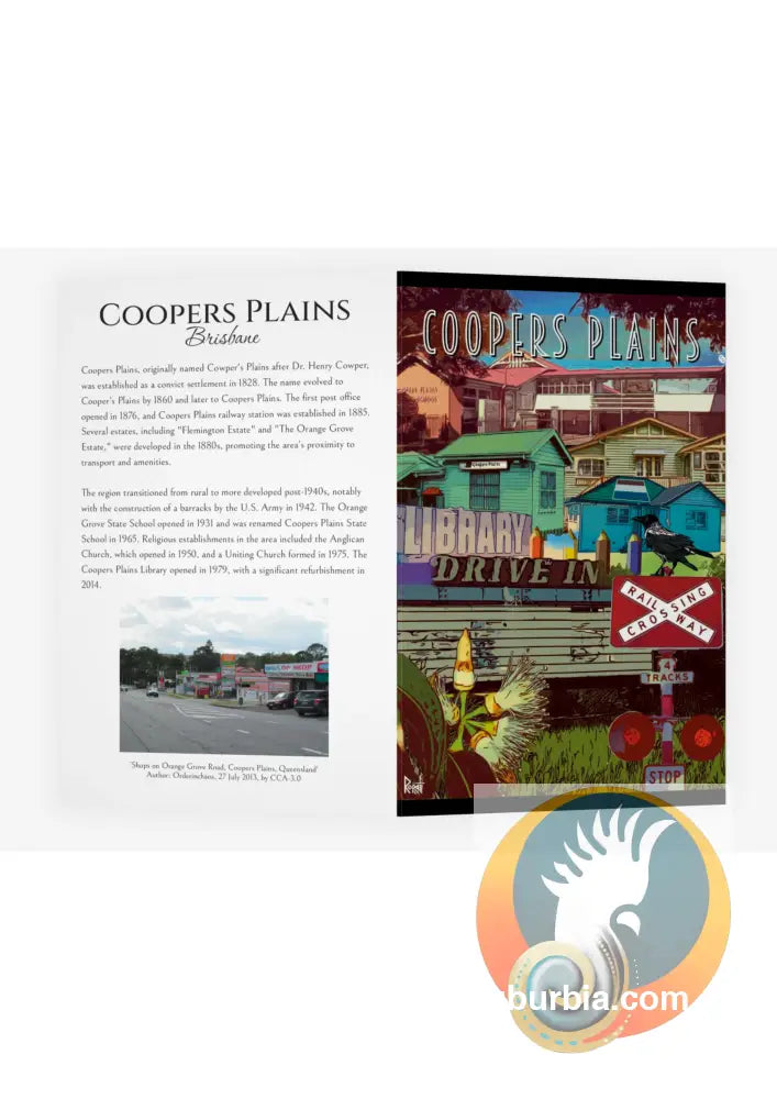 Coopers Plains- Greeting card Pack / Set of 5 - Physical good