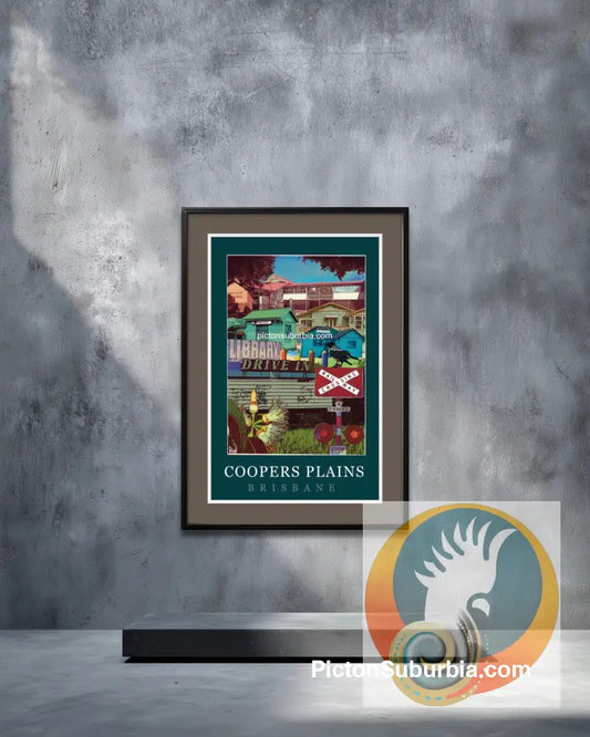 Coopers Plains: Art Print - Physical good