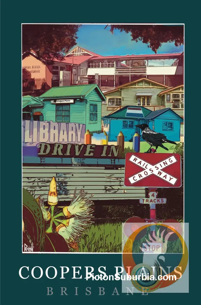 Coopers Plains: Art Print - Physical good