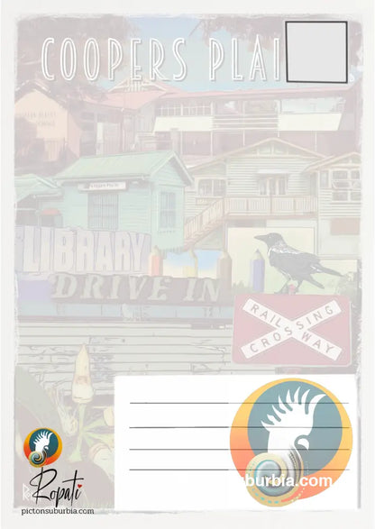 Coopers Plains Suburb Postcard / Set of 5/ A6 or A5 / Postcard
