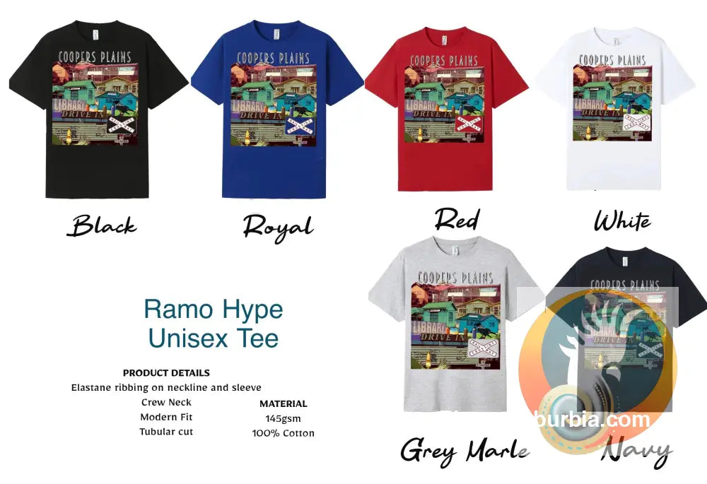 Coopers Plains: Suburb:Tee - S / Royal - Physical good