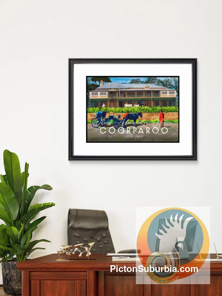 Coorparoo: Queen Alexandra House: Art Print - Art Print