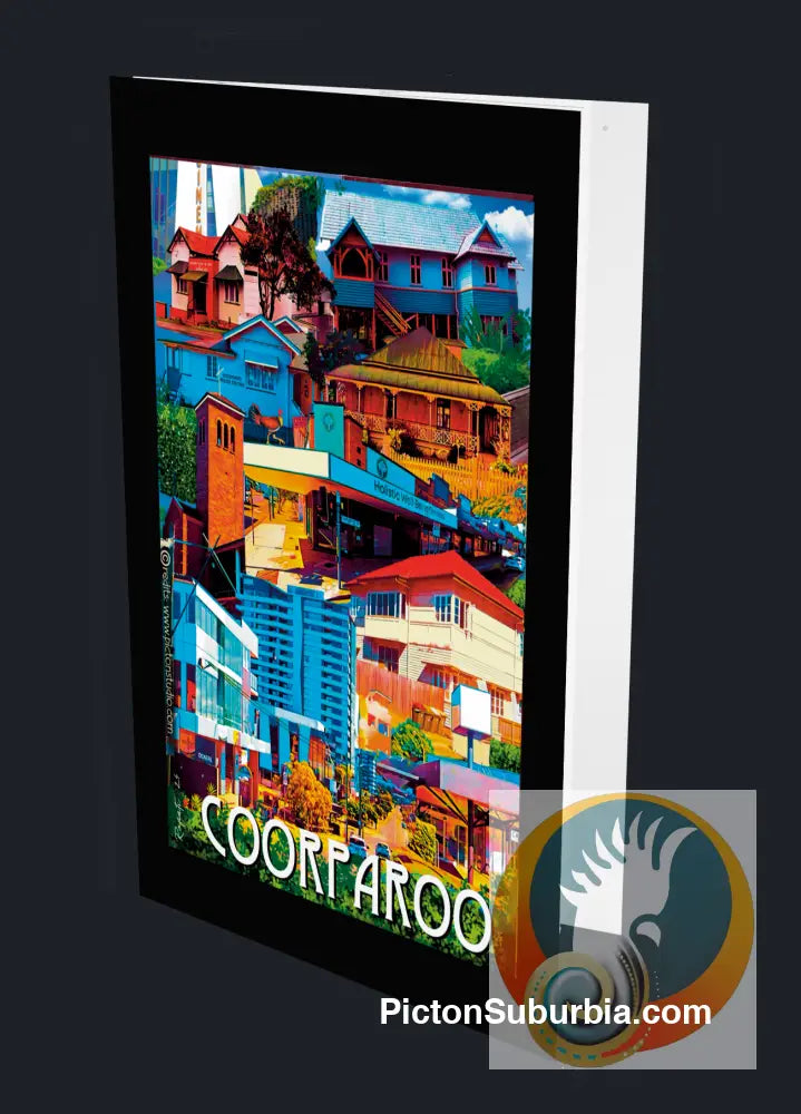 Coorparoo Suburb: Greeting card Pack / Set of 5 - greeting Card