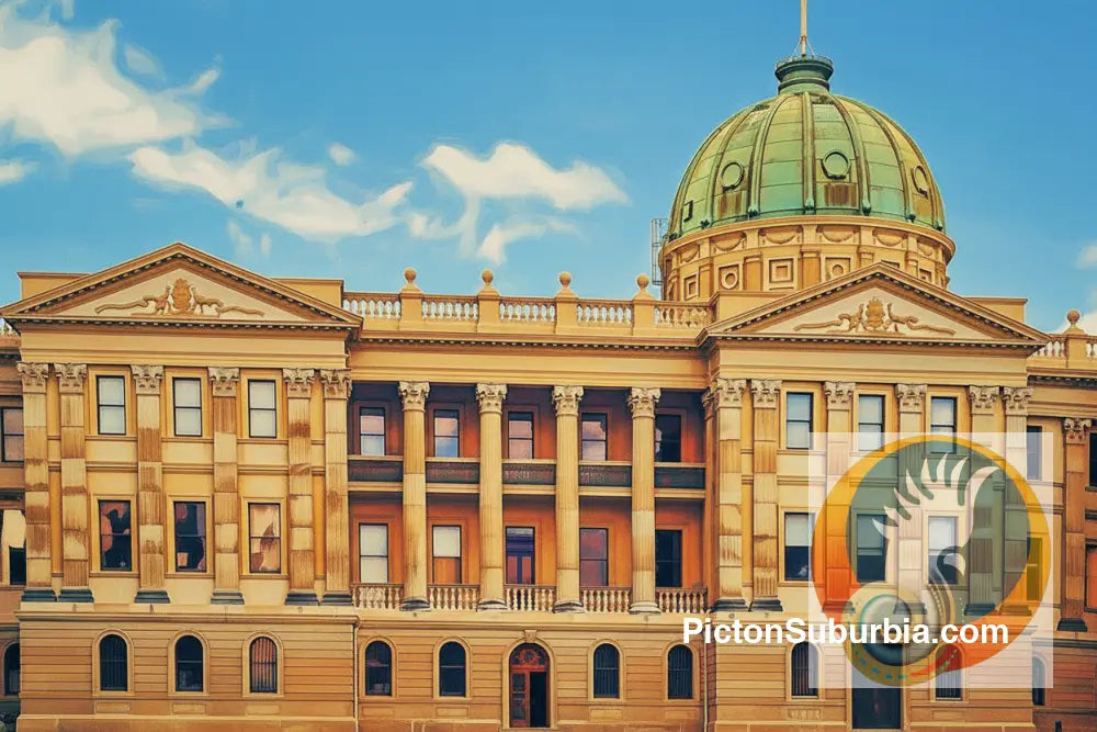 Customs House Brisbane CBD Art Print. - Art Print