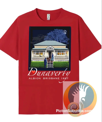 Dunaverty: Albion: - Tee - Red / S - T-shirt