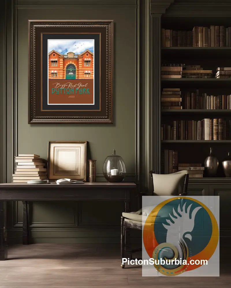 Dutton Park: Boggo Road Gaol “Brisbane Icons” Art print - Art Print