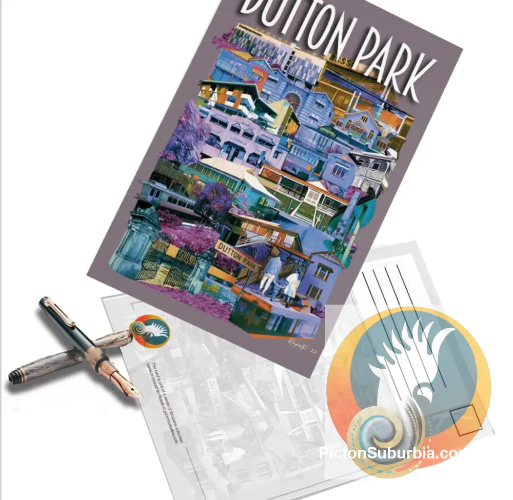 Dutton Park: Postcard Pack / Set 5 / A6 or A5 / Physical good