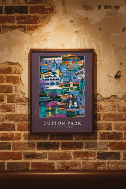 Dutton Park: Poster Print - A4 - Physical good