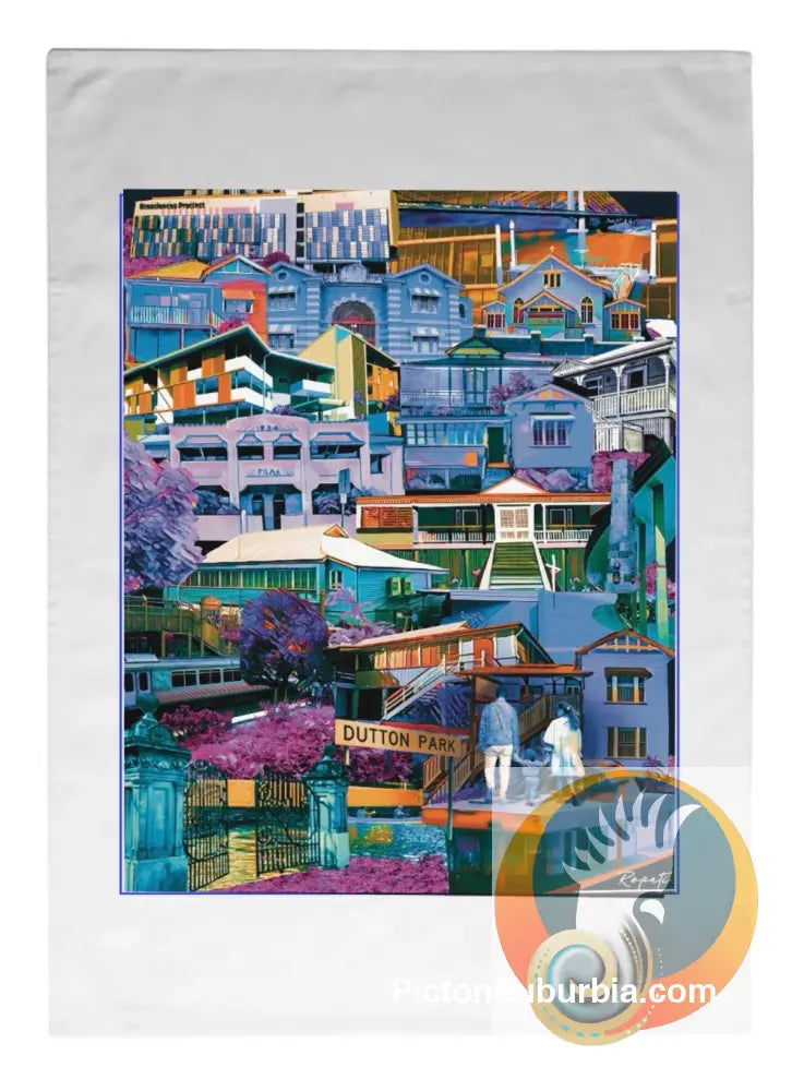 Dutton Park: Tea Towel - Physical good