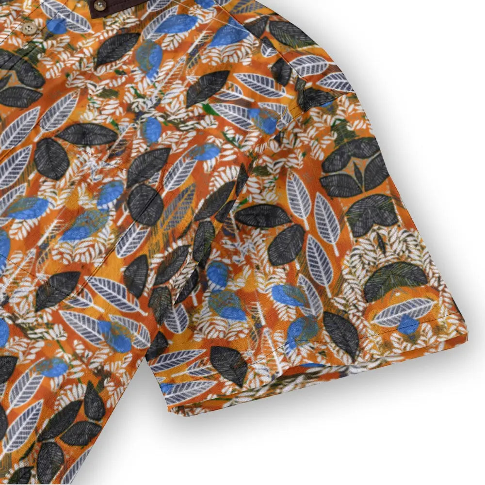 All-Over Print Men’s Breathable Shirt|140GSM Slub Cotton