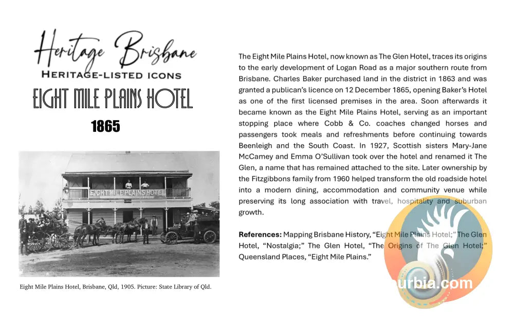 Eight Mile Plains Hotel: Greeting Card Pack / Set of 5 - Physical good