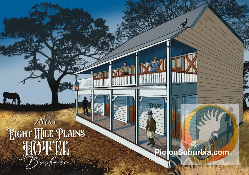 Eight Mile Plains Hotel: Greeting Card Pack / Set of 5 - Physical good