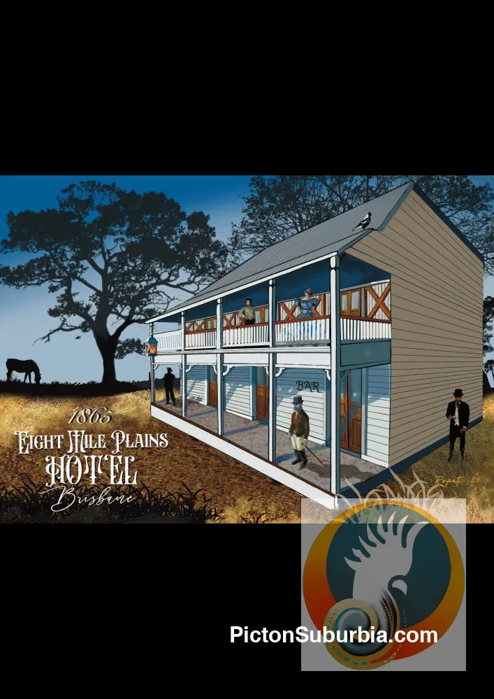 Eight Mile Plains Hotel: Greeting Card Pack / Set of 5 - Physical good