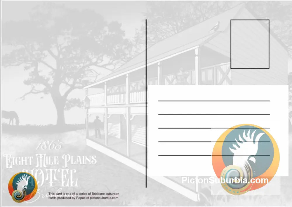 Eight Mile Plains: Eight Mile Plains Hotel Postcard Pack / Set of 5 / A6 or A5 / Physical good
