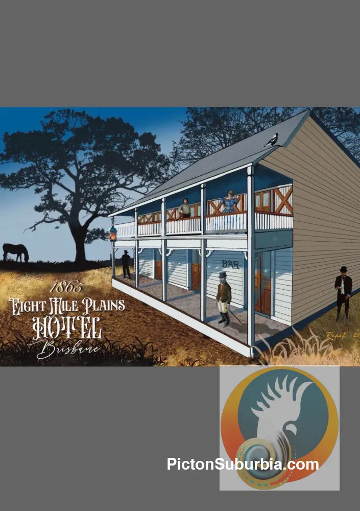 Eight Mile Plains: Eight Mile Plains Hotel Postcard Pack / Set of 5 / A6 or A5 / Physical good