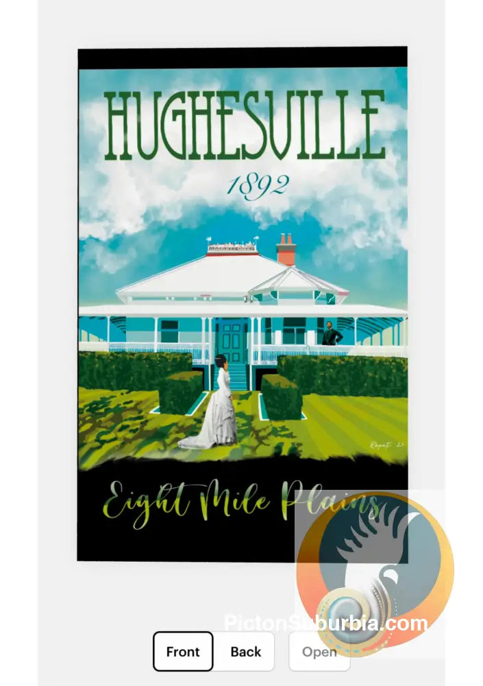 Eight Mile Plains Hughesville Greeting card Pack / Set of 5 - Physical good