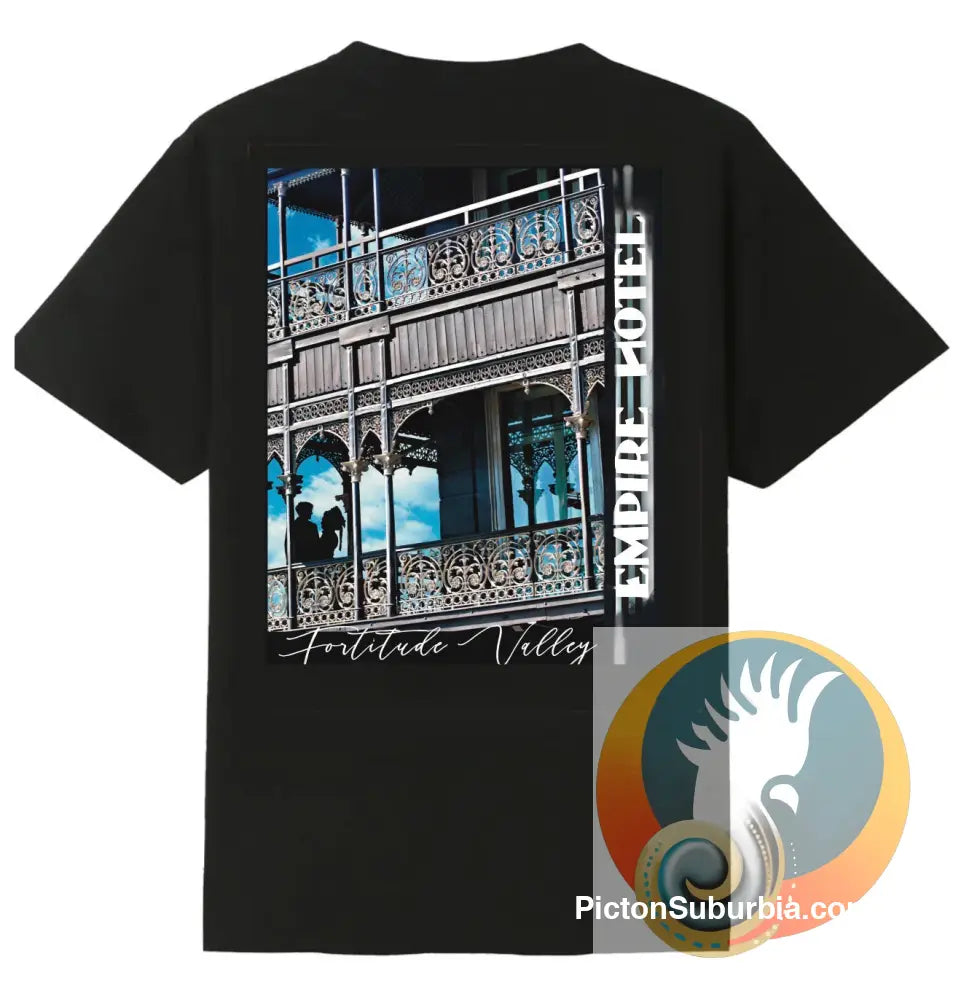 Empire Hotel: Fortitude Valley Brisbane -Tee - Black / S - T-shirt