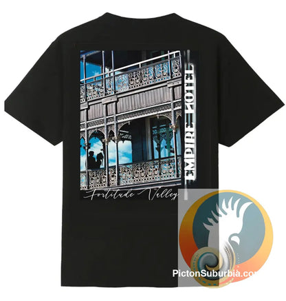 Empire Hotel: Fortitude Valley Brisbane -Tee - Black / S - T-shirt
