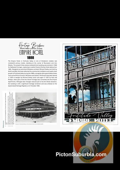 Empire Hotel: Fortitude Valley - Greeting Card Pack / Set of 5 - Physical good