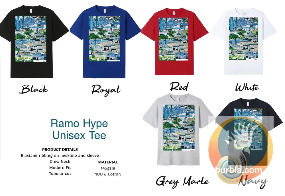 Fairfield “Corso” Suburban: Tee - White / S - T-shirt