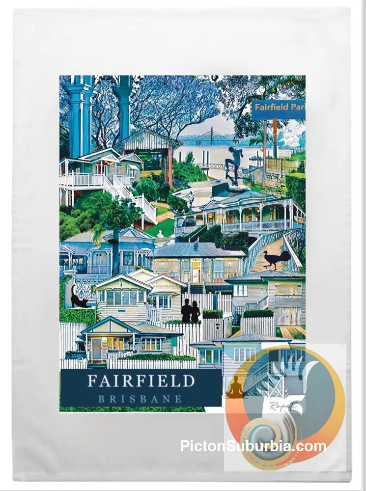 Fairfield: “Corso” Tea Towel - Tea Towel