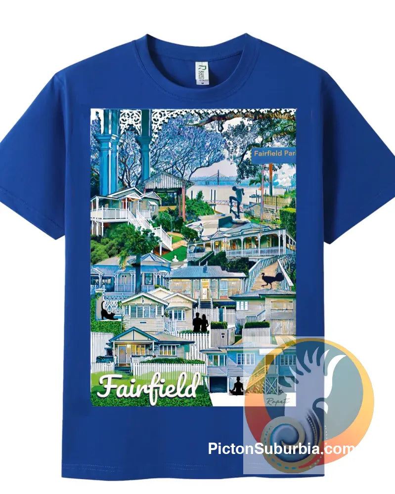 Fairfield: “Corso” Tee - Royal / S - Physical good