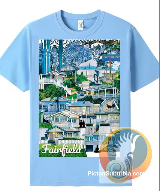 Fairfield: “Corso” Tee - Sky blue / S - Physical good