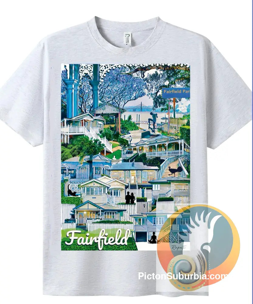 Fairfield: “Corso” Tee - Snow marle / S - Physical good