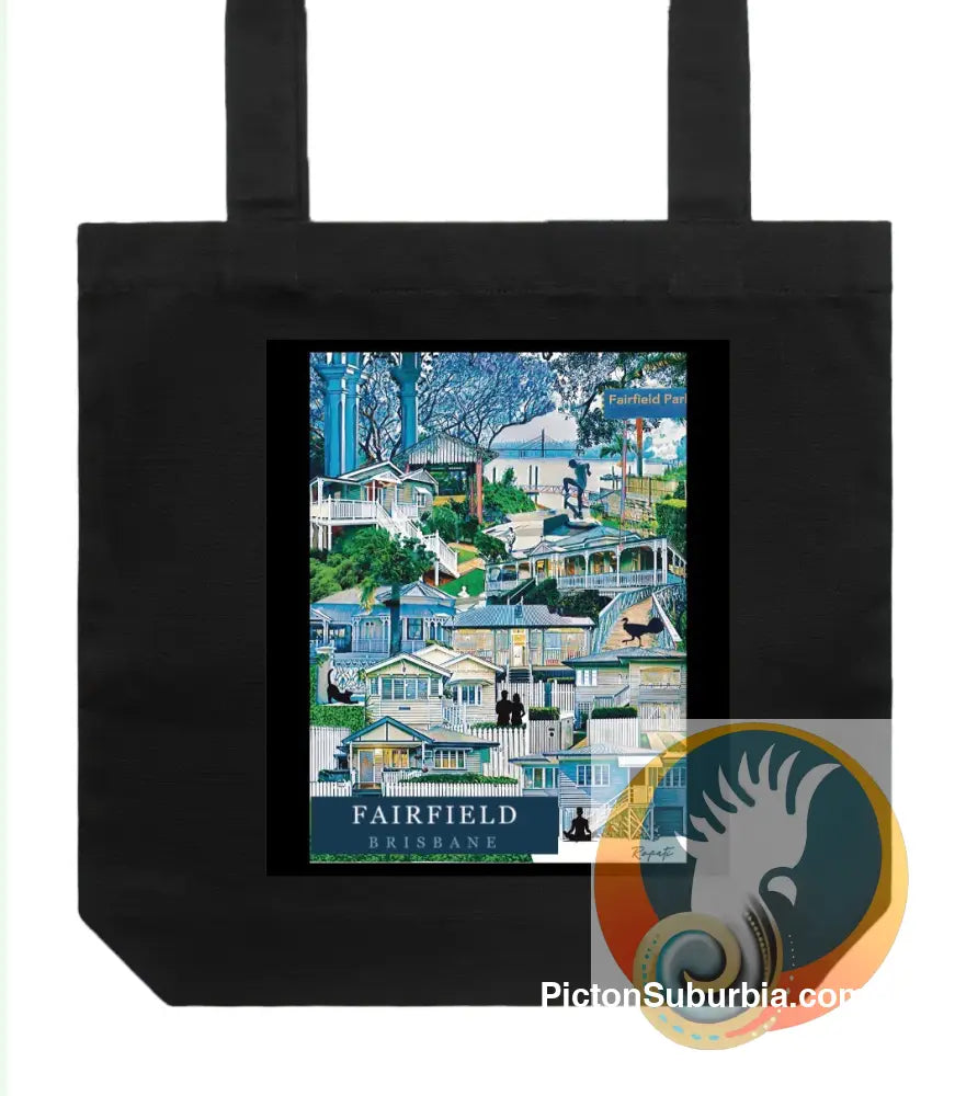 Fairfield “Corso” Tote - Black - ToteBag