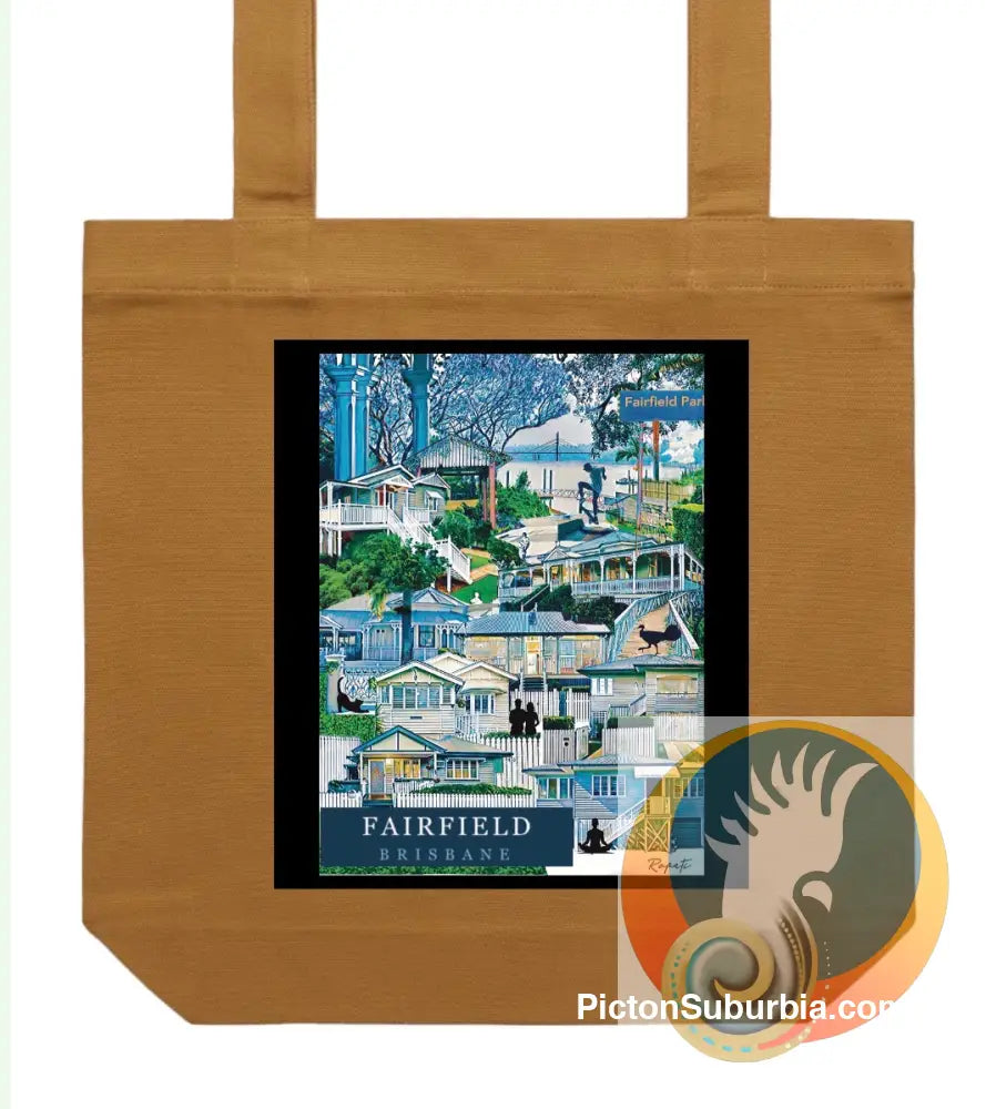 Fairfield “Corso” Tote - Camel - ToteBag