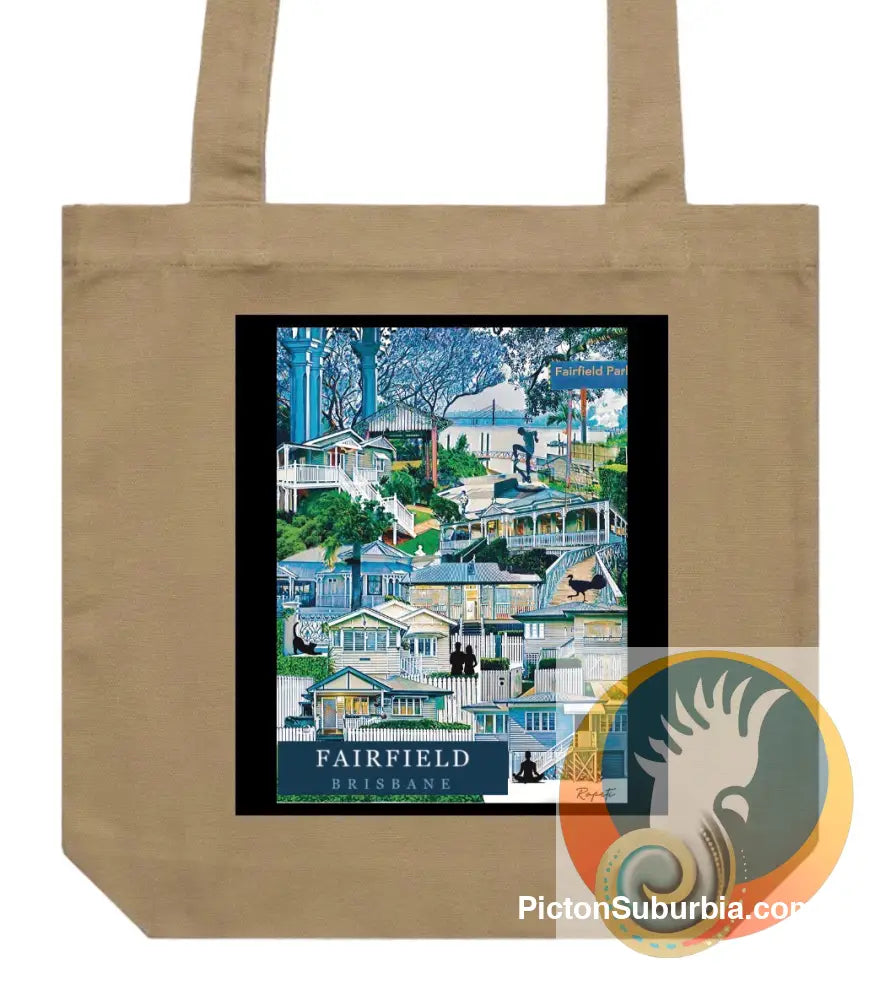 Fairfield “Corso” Tote - Khaki - ToteBag
