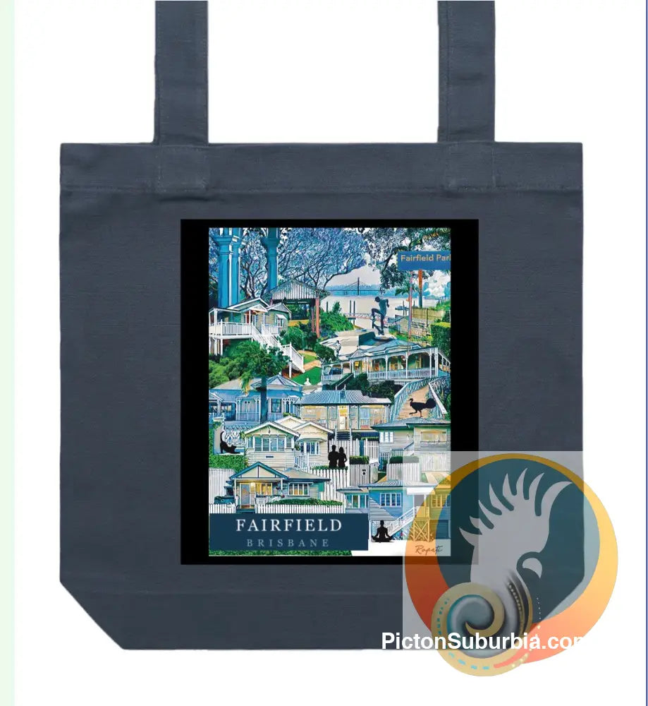 Fairfield “Corso” Tote - Petrol Blue - ToteBag