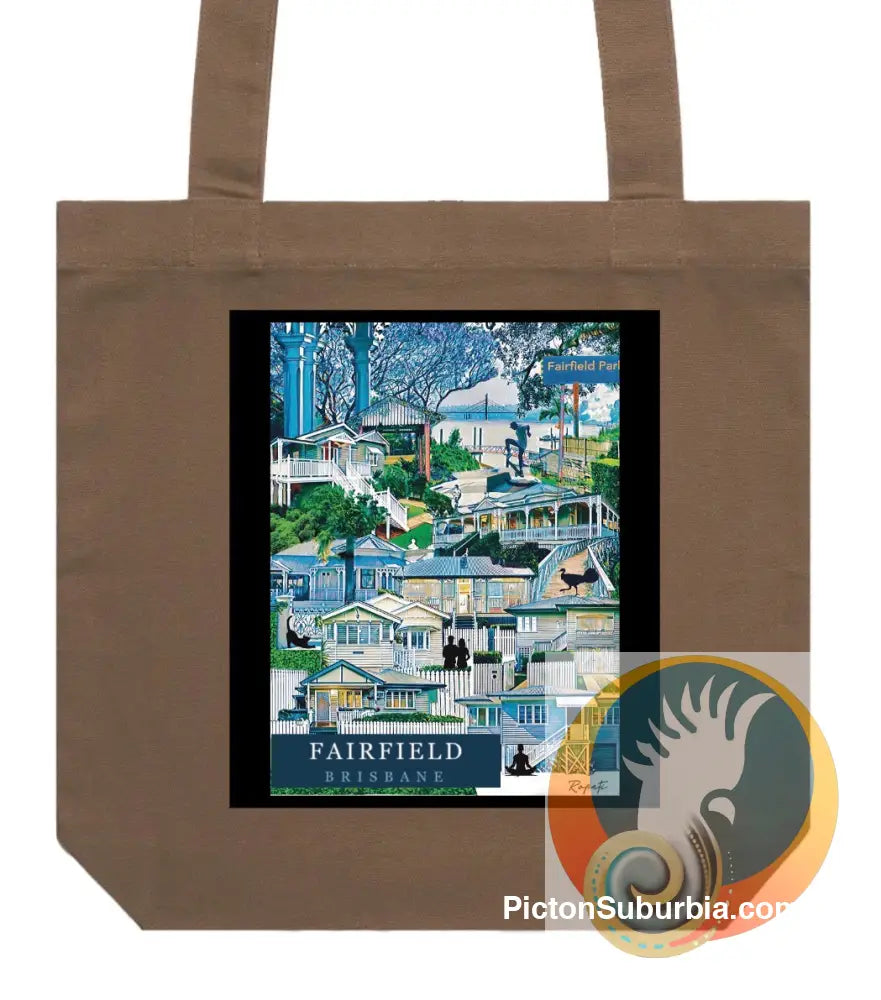 Fairfield “Corso” Tote - Walnut - ToteBag