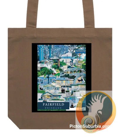 Fairfield “Corso” Tote - Walnut - ToteBag