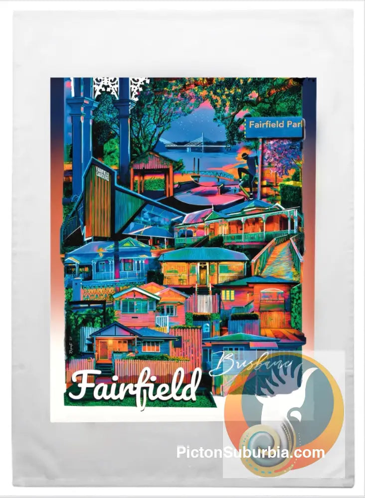 Fairfield: “Lanyard” Tea Towel - Tea Towel