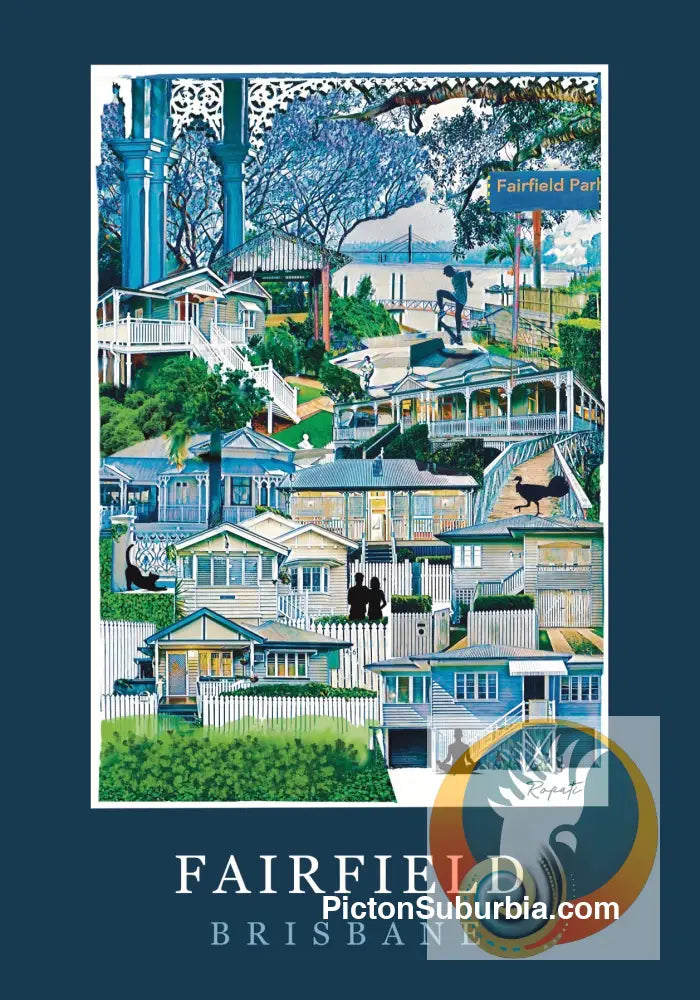 Fairfield: Art Print “ Corso” Art print - A4 - Art Print