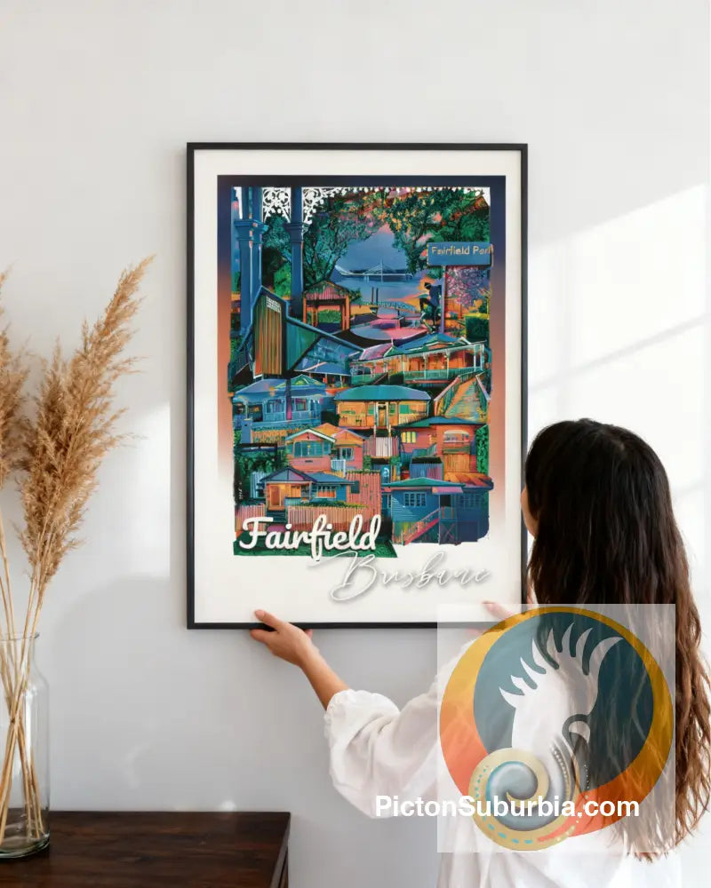 Fairfield: Art Print -“Lanyard” Art print - Art Print