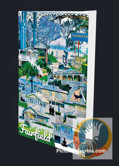 Fairfield Suburb “Corso”: Greeting card Pack / Set of 5 - greeting Card
