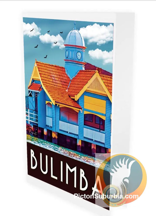 Bulimba: Ferry House- Greeting Card Pack / Set of 5 - greeting Card