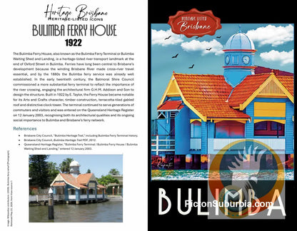 Ferry House: Bulimba - Greeting Card Pack / Set of 5 - greeting Card
