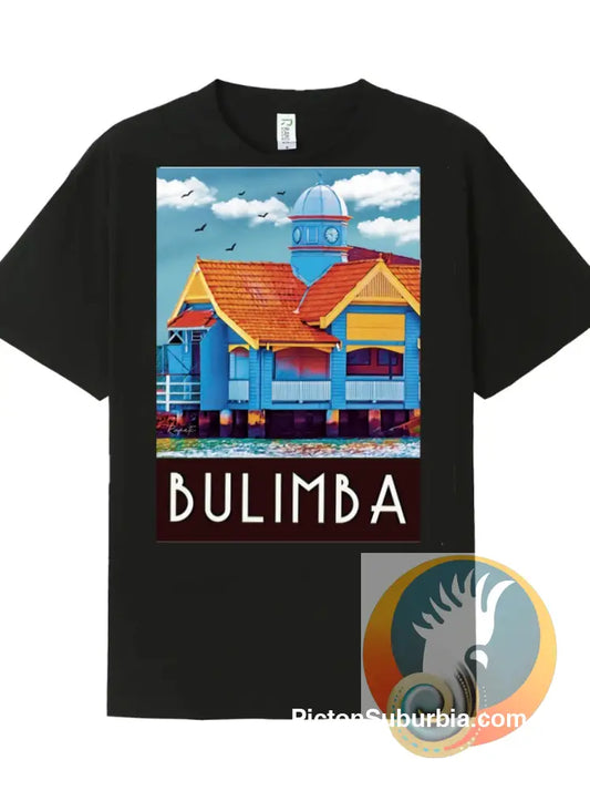Bulimba: Bulimba Boat Jetty Tee - Black / M - T-shirt